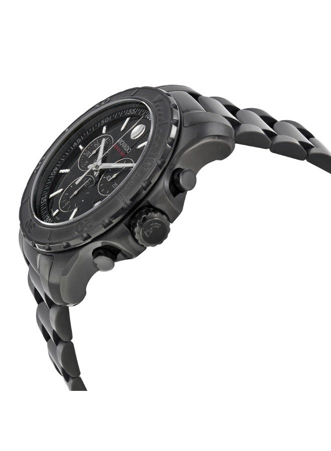 MOVADO BOLD Movado Series 800 Chronograph Black PVD Men's Watch - Image 2