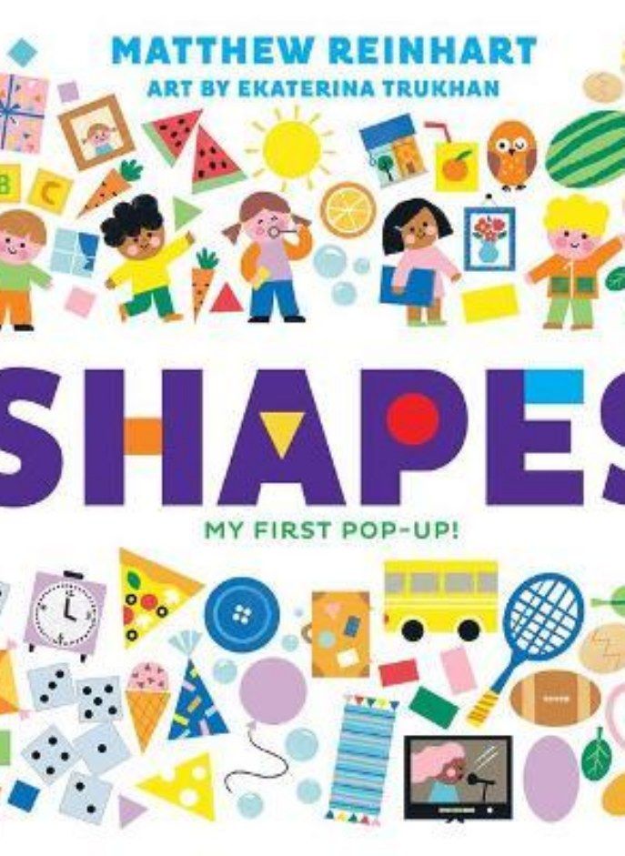 SHAPES MY FIRST POP UP A POP MAGIC BK 