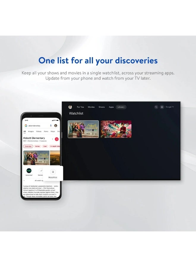 onn Full HD Streaming Device, Google TV - Fast Streaming, 8GB Storage, 1.5GB RAM, Remote with Voice Control - Image 5