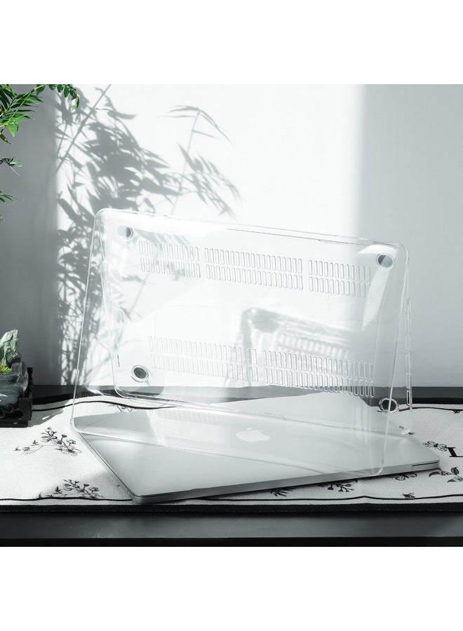 Macbook Case Case Crystal Transparent For Apple Laptop Case Air Case-Color:Crystal Flat-Transparent-Applicable Model:2024-2023air15（A2941/A3114） - Image 2