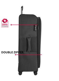 pierre cardin Pierre Cardin Luggage Soft side, Lightweight Suitcase for Travel,  - Image 2
