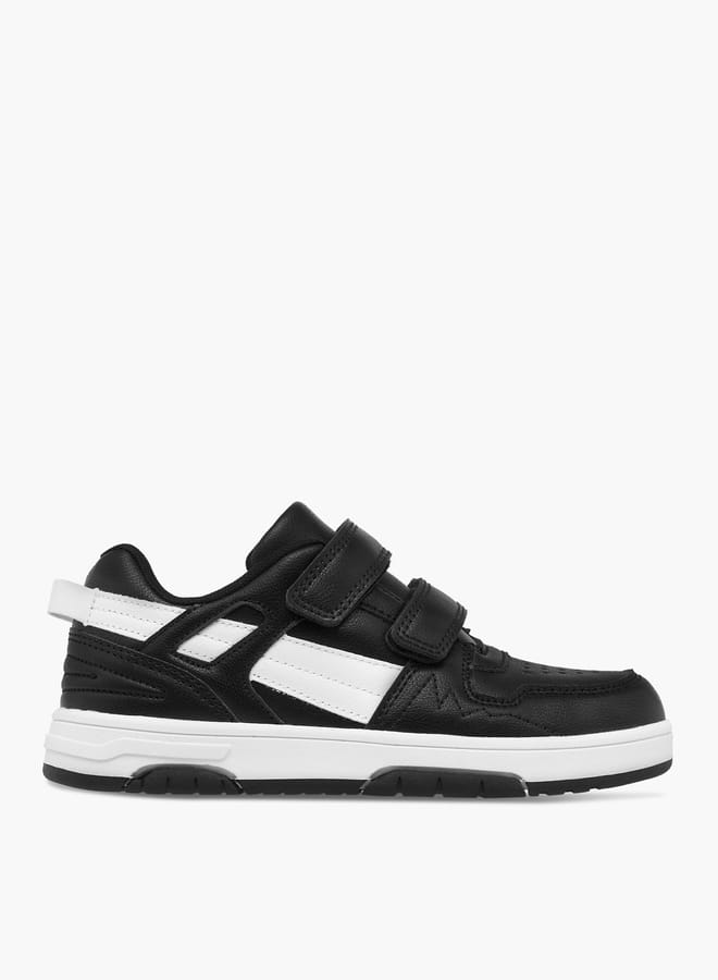 Mister Duchini Boys Panelled Sneakers with Hook and Loop Closure - Image 3