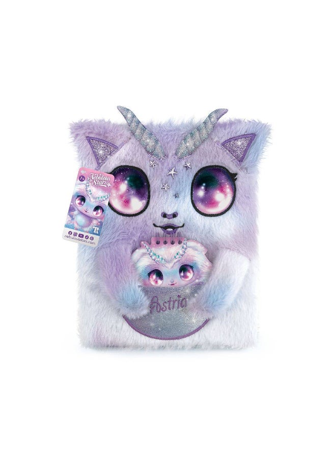 Nebulous Stars Astria 2-in-1 Fuzzy Notebook (Paperback) - Image 1