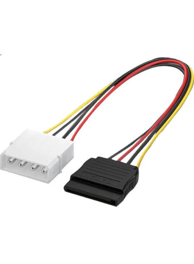 Suoli Soli Sata Power Adapter Cable (large 4p Male To 15p) / Desktop C Puter Hard Drive Optical Drive Connection Cable / 60009 - Image 3