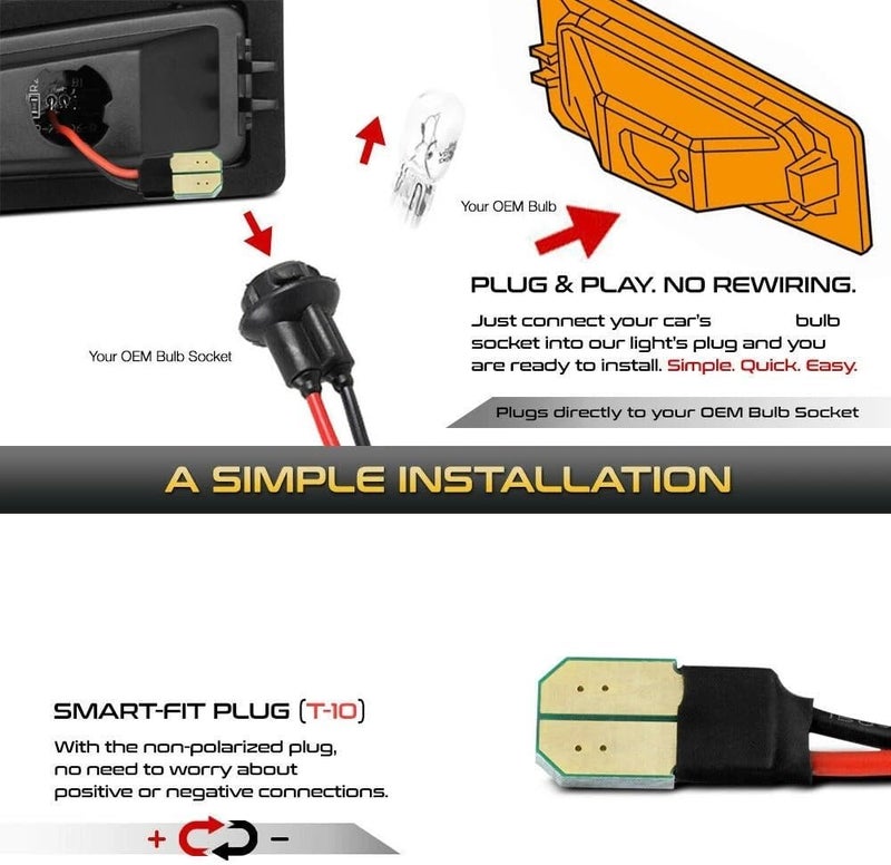 DEMULAX LED License Plate Light for Mazda - Image 5