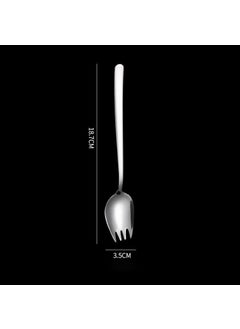 304 Steel 12 Pieces Silver Fork Spoon Tableware Salad Dessert Fruit Fork CIN751BY - pzsku/Z49FEA9E35061FC66661BZ/45/_/1728060811/48159882-8c42-4648-8f73-7e43c4b04e37