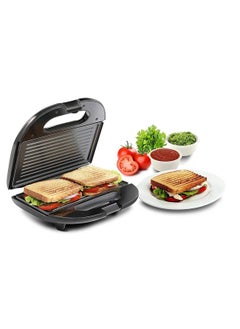 Grill, Sandwich Maker Double-Sided Non-Stick Toaster with Automatic Temperature Control