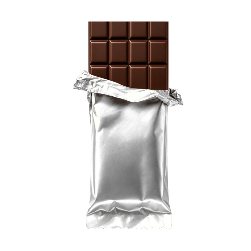 Foilman - Heat Seal Bags (Metallized) For Chocolate Bar Wrapping - Actual bags size 3 x 6 3/8 - Fits Bar Size 2.25 x 5.5 Inches (100 Pack) (Silver) - Image 5