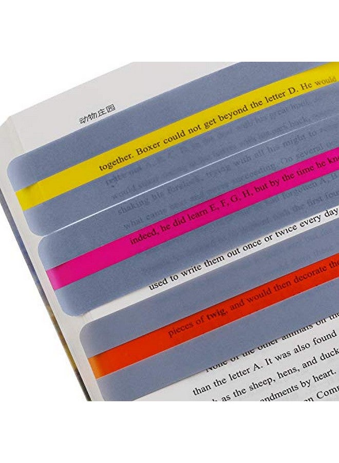 تشينكو 32 قطعة من شرائط القراءة الموجهة وشرائط التمييز وطبقات ملونة وعلامات مرجعية ملونة - تساعد في علاج عسر القراءة للطلاب والمعلمين (ألوان مختلطة) - Image 4