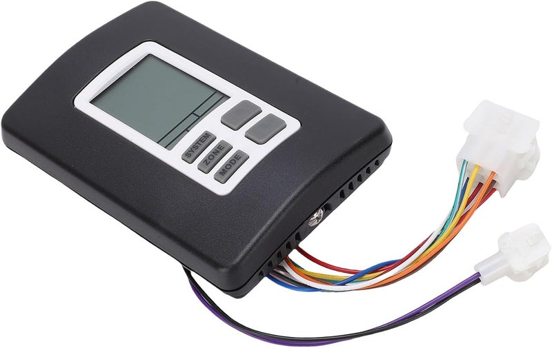 Haofy 12V RV Thermostat Digital Wall Mounted with Clear Screen Multi Mode Control for Cooling, Heating, Ventilation for RVs, Campers, Small Cabins (Black) - Image 2