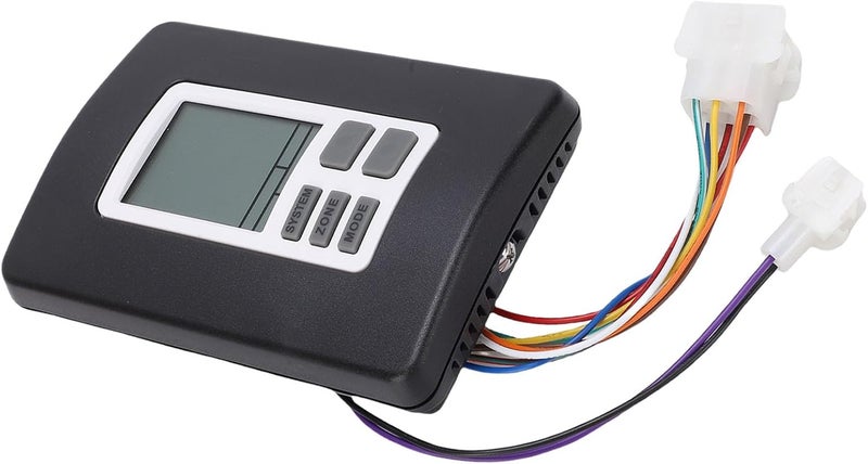 Haofy 12V RV Thermostat Digital Wall Mounted with Clear Screen Multi Mode Control for Cooling, Heating, Ventilation for RVs, Campers, Small Cabins (Black) - Image 5