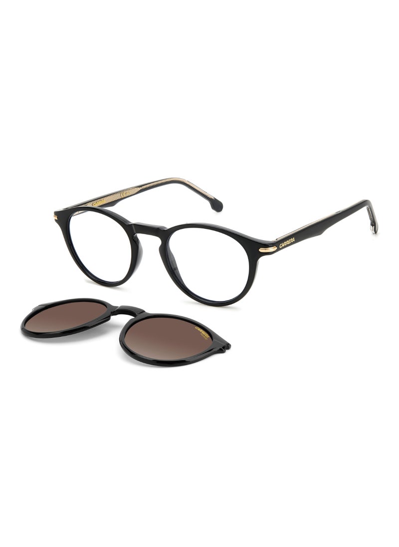 Carrera Unisex UV Protection Sunglasses Ca 297/Cs Black 41.8 - Lens Size: 48 Mm  - Image 1