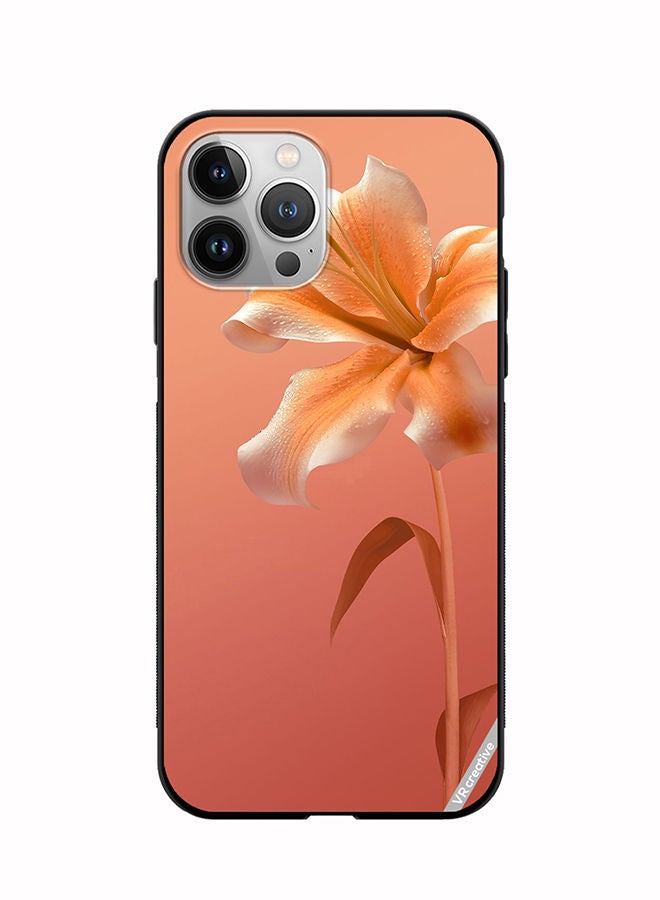 VR CREATIVE Protective Case Cover For Apple iPhone 12 Pro Max Flower Design Multicolour - Image 1