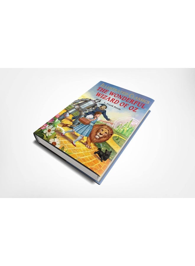 The Wonderful Wizard of Oz : llustrated Abridged Children Classic English Novel with Review Questions (Hardback) - Image 3