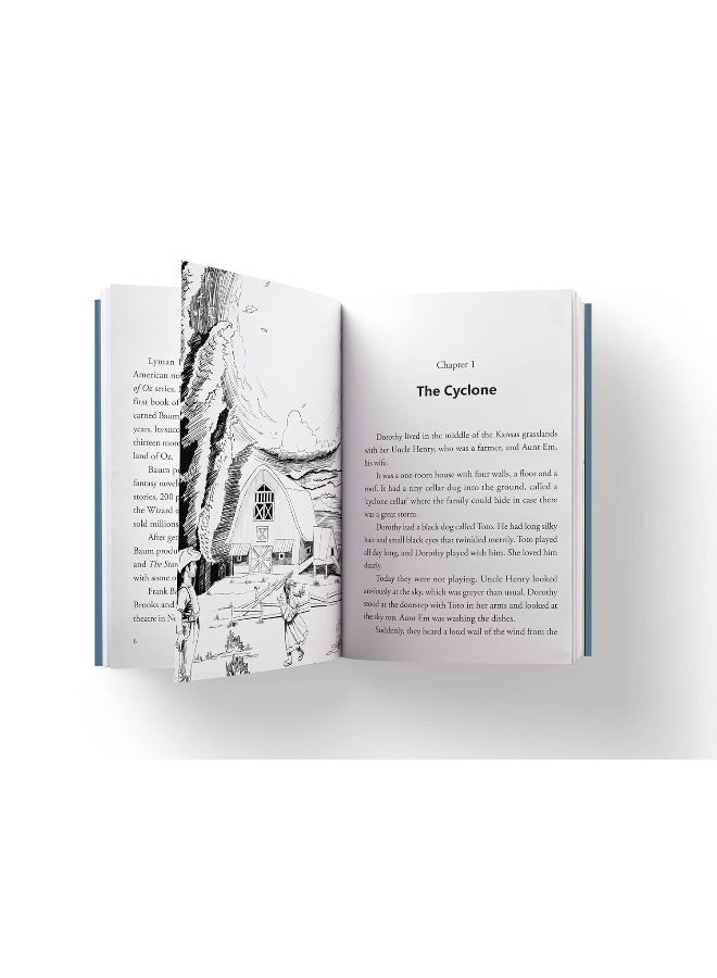 The Wonderful Wizard of Oz : llustrated Abridged Children Classic English Novel with Review Questions (Hardback) - Image 4