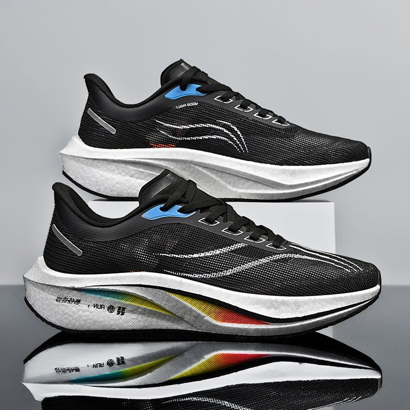 Feidian 4C Carbon Board Running Shoes Men'S Sneaker Big Child Red Rabbit 7Pro Youth Winter Fleece-Lined Cotton Shoes Flying 3 - Image 3