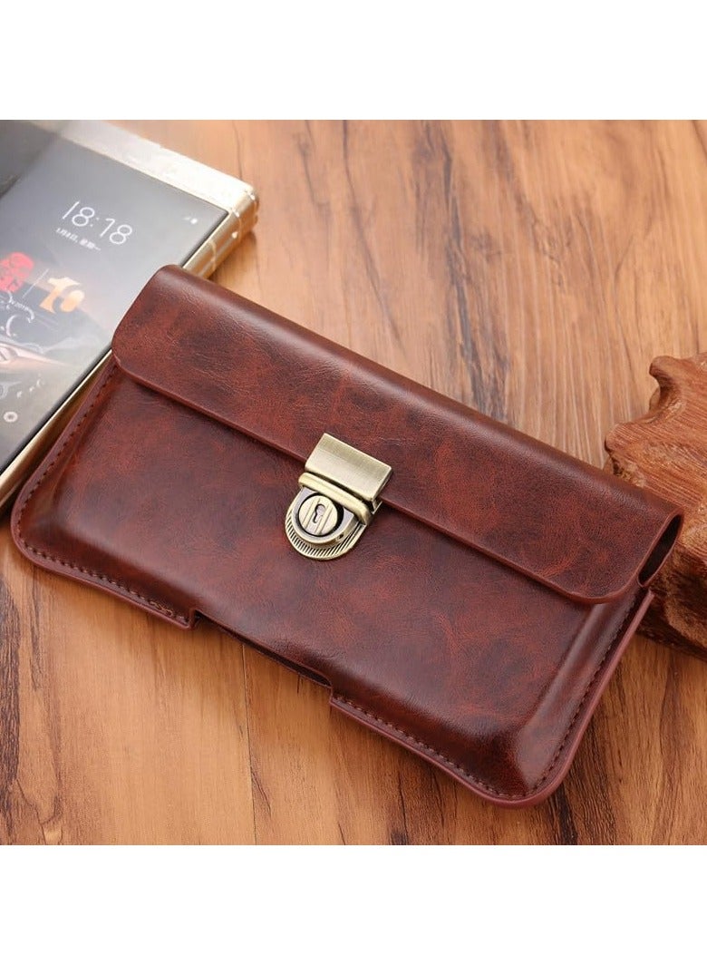 general Deluxe Leather Case Compatible Huawei Mate XT Ultimate 2024 Personalised Retro Magnetic Side Entry For Mate XT Ultimate - Image 2