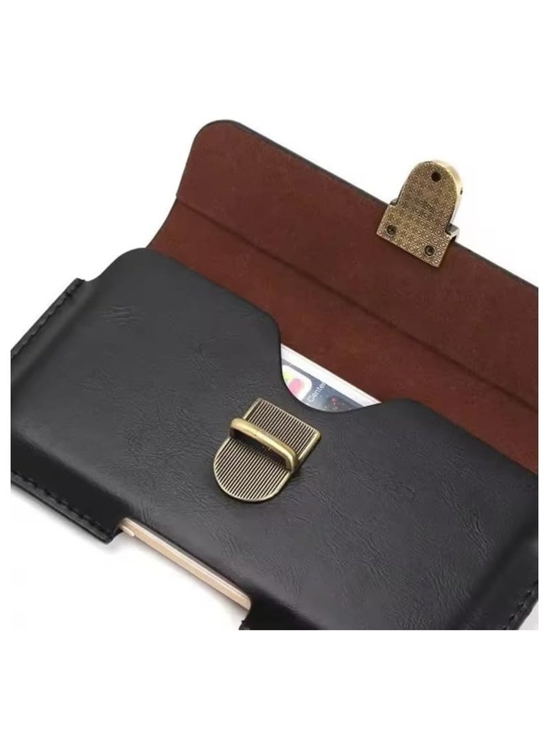 general Deluxe Leather Case Compatible Huawei Mate XT Ultimate 2024 Personalised Retro Magnetic Side Entry For Mate XT Ultimate - Image 4