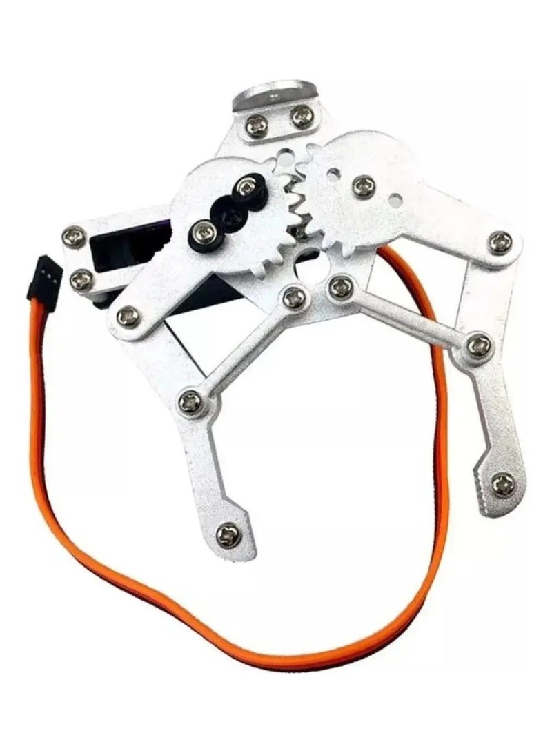 Metal Robotic Gripper with MG995 Servo Motor - Image 3