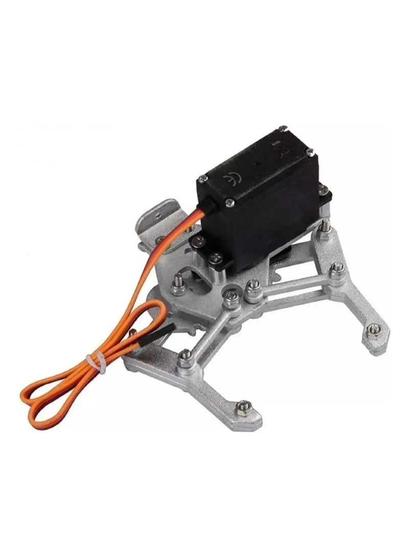 Metal Robotic Gripper with MG995 Servo Motor - Image 4