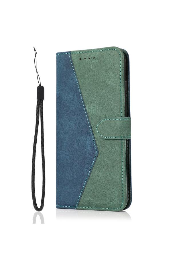 Zaboon Case For Huawei P40 lite 5G Dual-color Stitching Leather Phone Case - Image 2