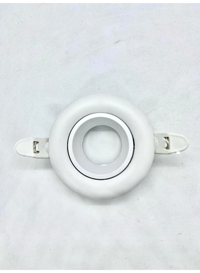 شاسيه مدور بومبيه جسم ابيض عاكس ابيض مجوف