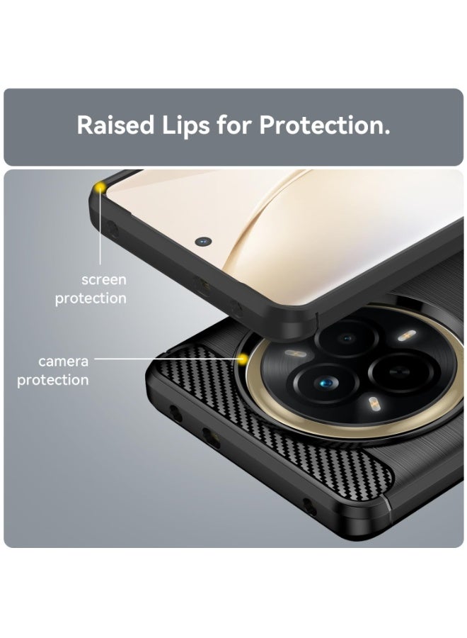 Case for Realme 14 Pro Cover, Soft Flexible Premium TPU Case, Shockproof, Non-Slip Case for Realme 14 Pro - Image 4