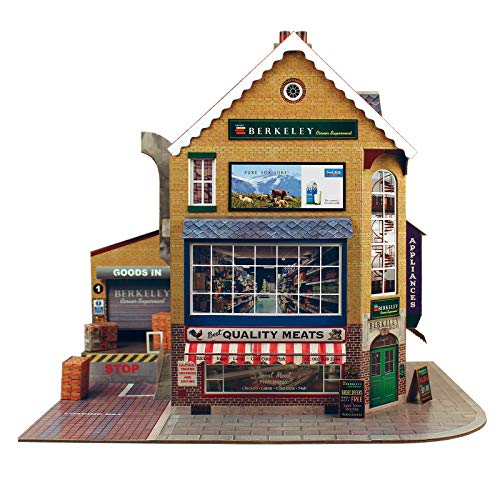 The CityBuilder Cardboard Supermart Model Making Kit, Multicolour - Image 2