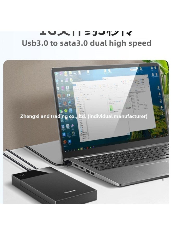 Mobile Hard Disk Box 3.5 Inch Mechanical Solid State Sata Universal External Reader External Desktop Notebook-Colour:Usb3.0  5gbps-convenient Installation  - Image 3