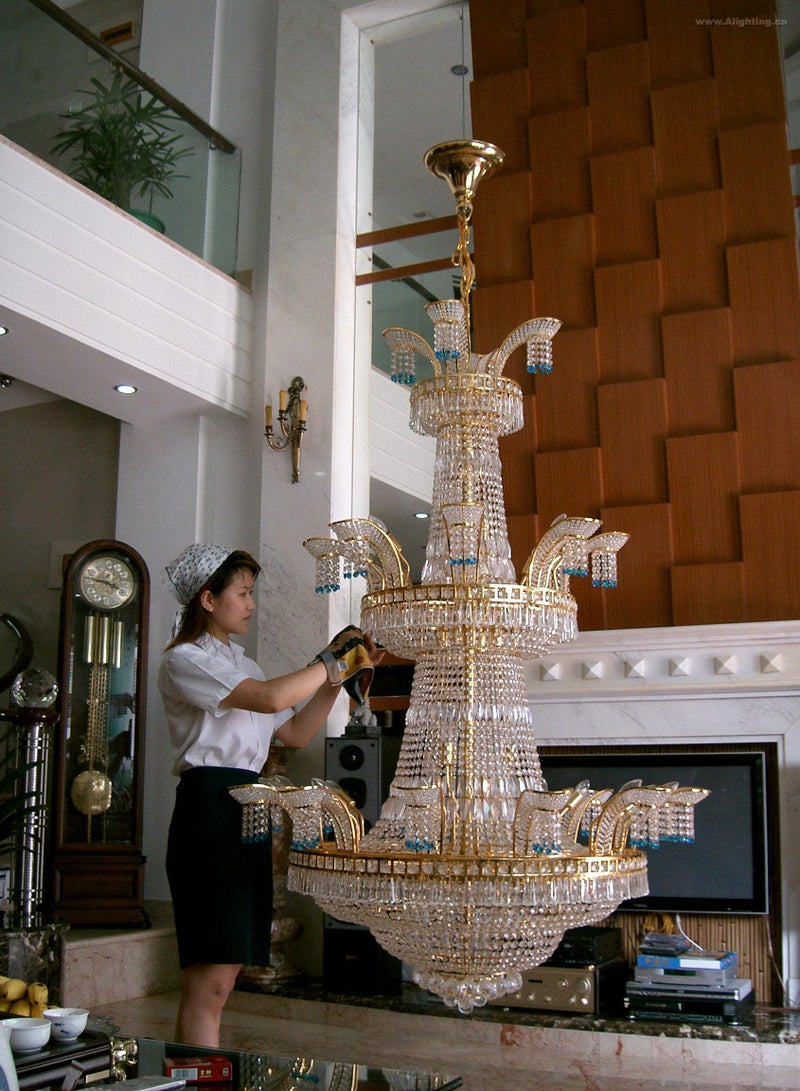 Huiye Rotating Chandelier Lift System, 220V Power Light Lift Motorized Chandelier Hoist Rotating Function & Lifting(100kg, 6m Lift) - Image 4