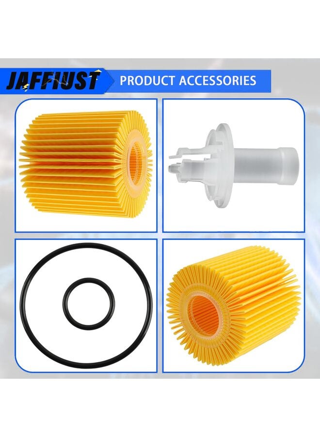 فلتر زيت محرك بديل متوافق مع سيارات تويوتا أفالون، كامري، هايلاندر، راف 4، تاكوما، سيينا، وغيرها. بديل للرقم 04152-YZZA1 و04152-31090 - Image 4