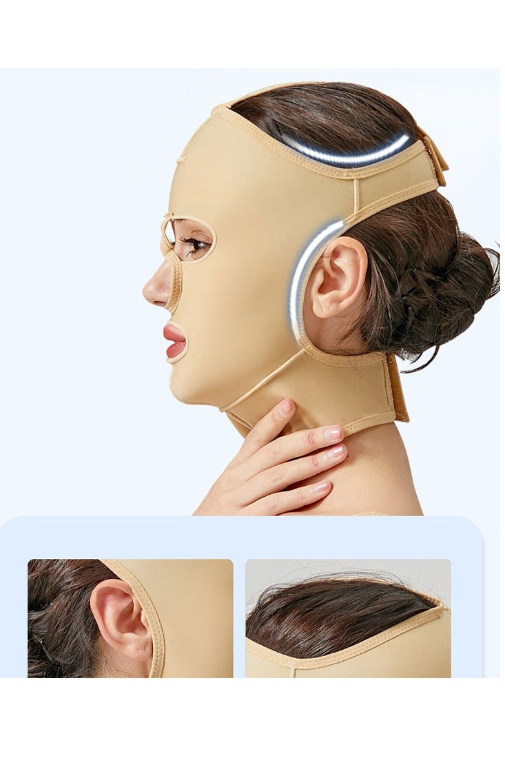 بيوينتي ضمادة الذقن بعد الجراحة للنساء - ضمادة ضاغطة للرقبة والذقن - لتنحيف الوجه وشد - Image 3