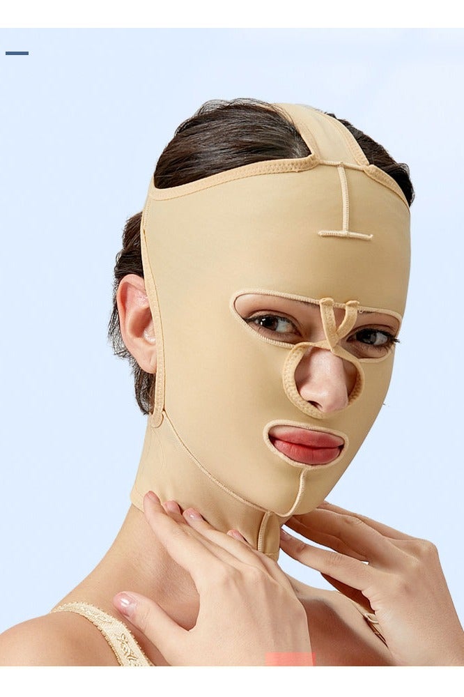 بيوينتي ضمادة الذقن بعد الجراحة للنساء - ضمادة ضاغطة للرقبة والذقن - لتنحيف الوجه وشد - Image 4