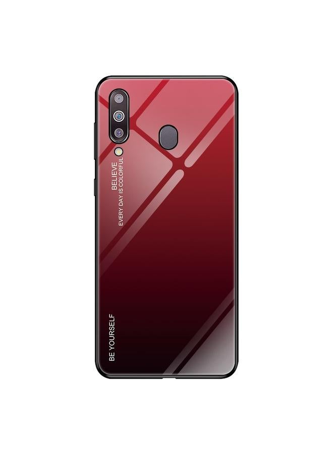 Zaboon Case For Galaxy M30 Gradient Color Glass Case - Image 1