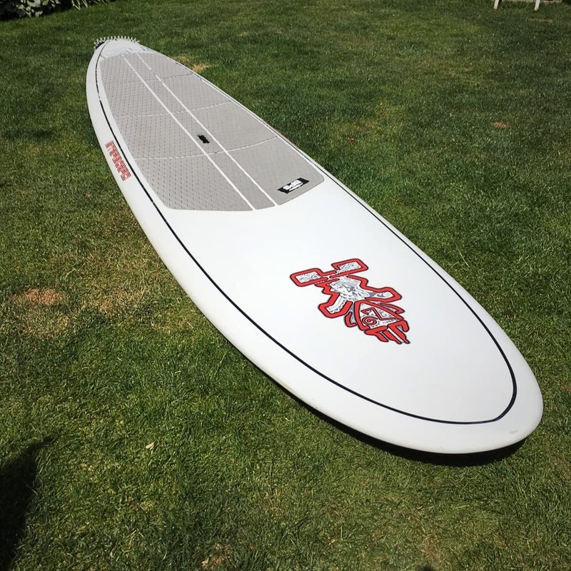 BPS 'Non Slip' 12 Piece Surf SUP Board Deck Traction Pad - 3M Adhesives Diamond Tread for Paddleboard (Black Grey White) (Arctic White) - Image 3