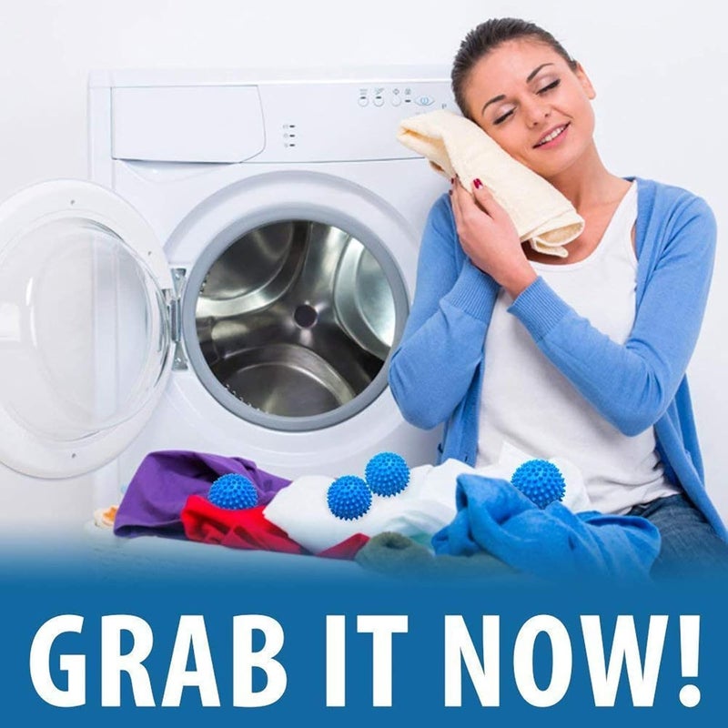 brandless Dryer Balls Clothes Will Come Out Soft, Fluffy, Fewer Wrinkles and Less Static Cling. A Natural and Better Alternative to Fabric Softener. Reduce Drying Time and Save on Energy - Image 3