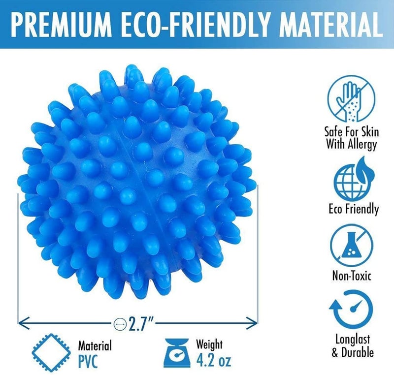 brandless Dryer Balls Clothes Will Come Out Soft, Fluffy, Fewer Wrinkles and Less Static Cling. A Natural and Better Alternative to Fabric Softener. Reduce Drying Time and Save on Energy - Image 4