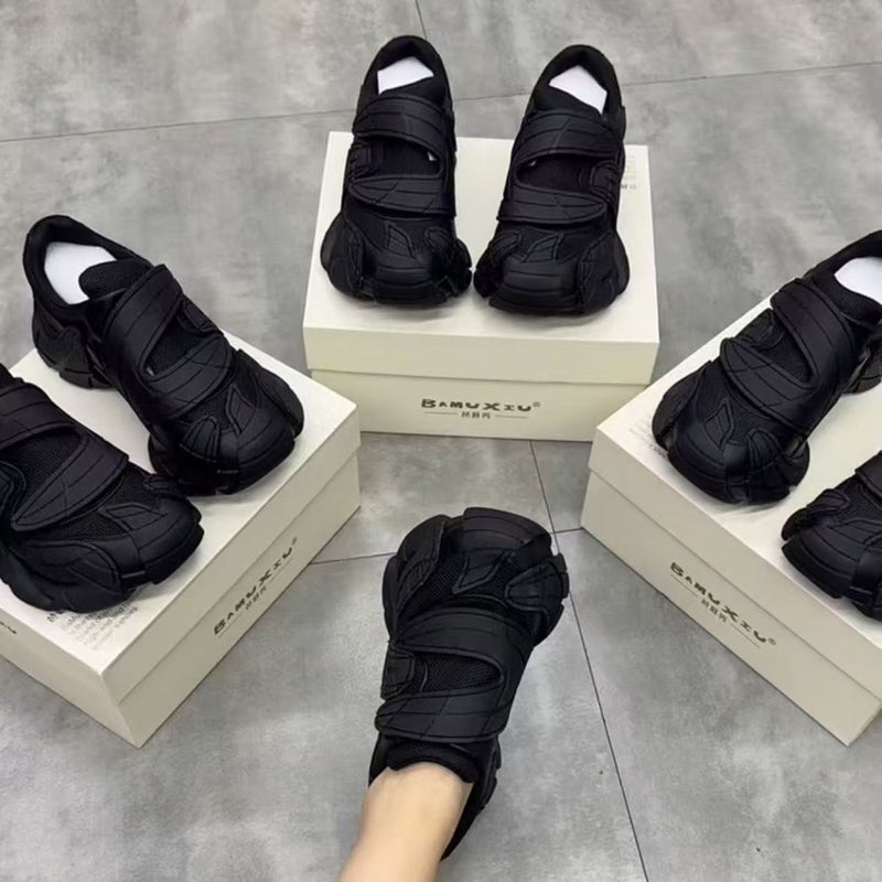 2025 Women's Comfortable Chunky Sneakers Lightweight Wide Toe Casual - Image 1