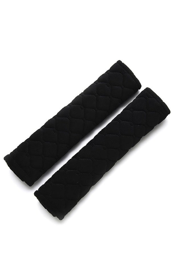 Car Seat Belt Comfort Harness Pad 2 Pack, Car SeatBelt Pads Cover Safety Belt Strap Shoulder Pad for Adults and Children Helps Protect Your Neck and Shoulder - Image 1