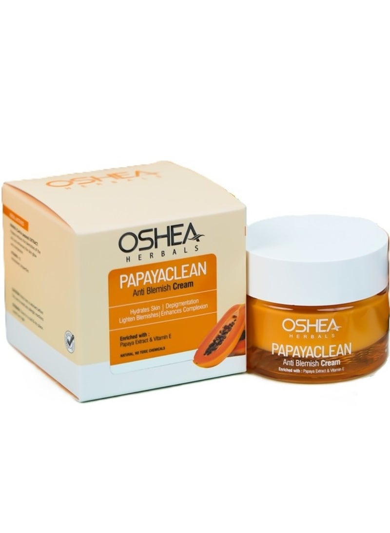 OSHEA Herbals Papaya Clean Anti Blemish Cream 50 g - Image 1