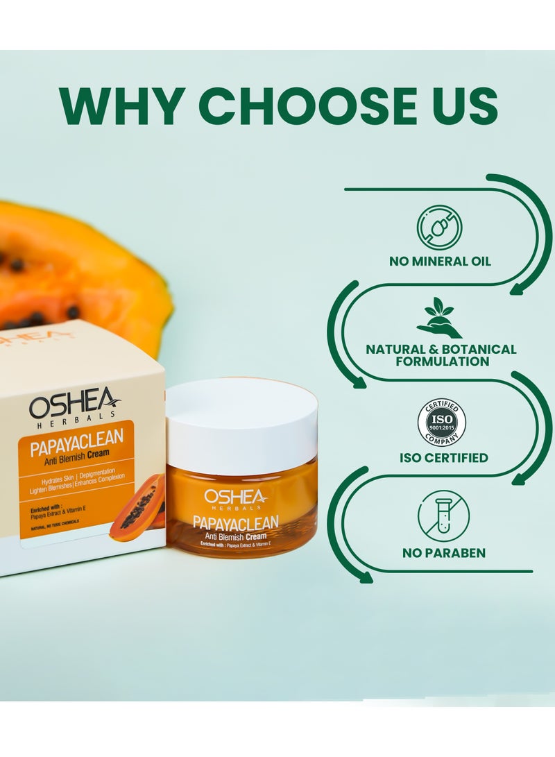 OSHEA Herbals Papaya Clean Anti Blemish Cream 50 g - Image 5