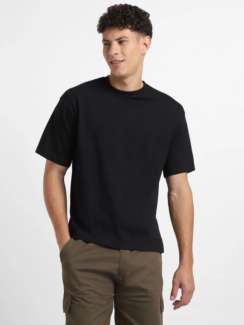 Nobero Nobero Men Oversized Graphic Printed T-shirt