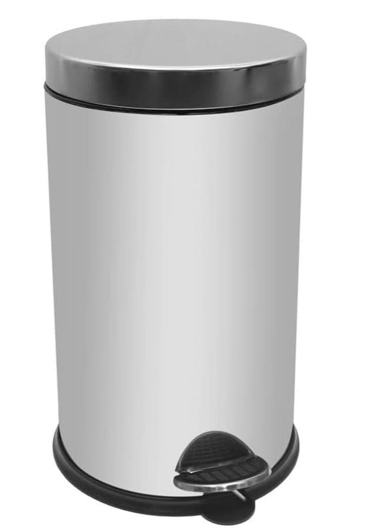 Stainless Steel Basket Silver 12 Liters