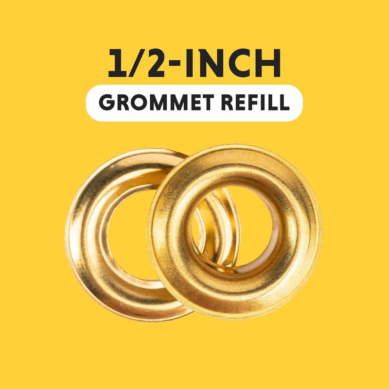 General Tools 1261-4 1/2-Inch Grommet Refill, 24 Sets - Image 4