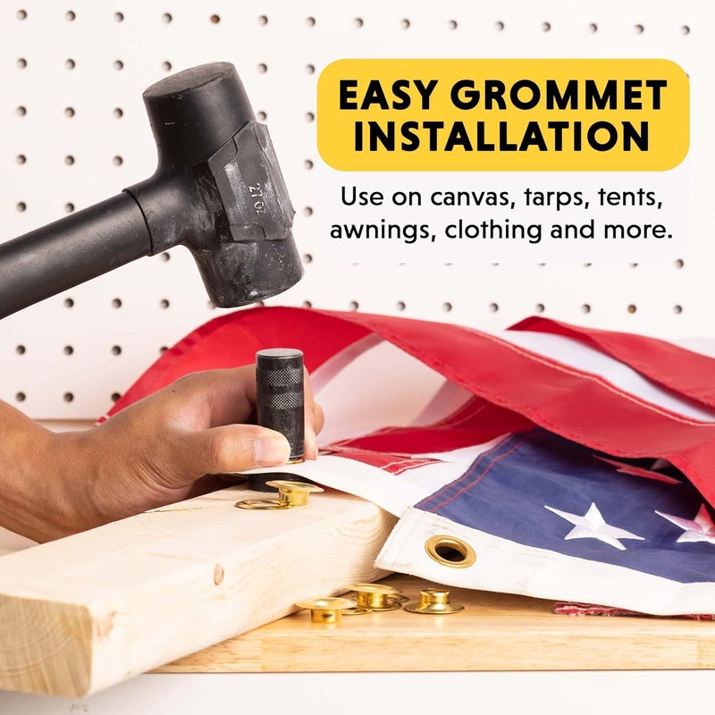 General Tools 1261-4 1/2-Inch Grommet Refill, 24 Sets - Image 2