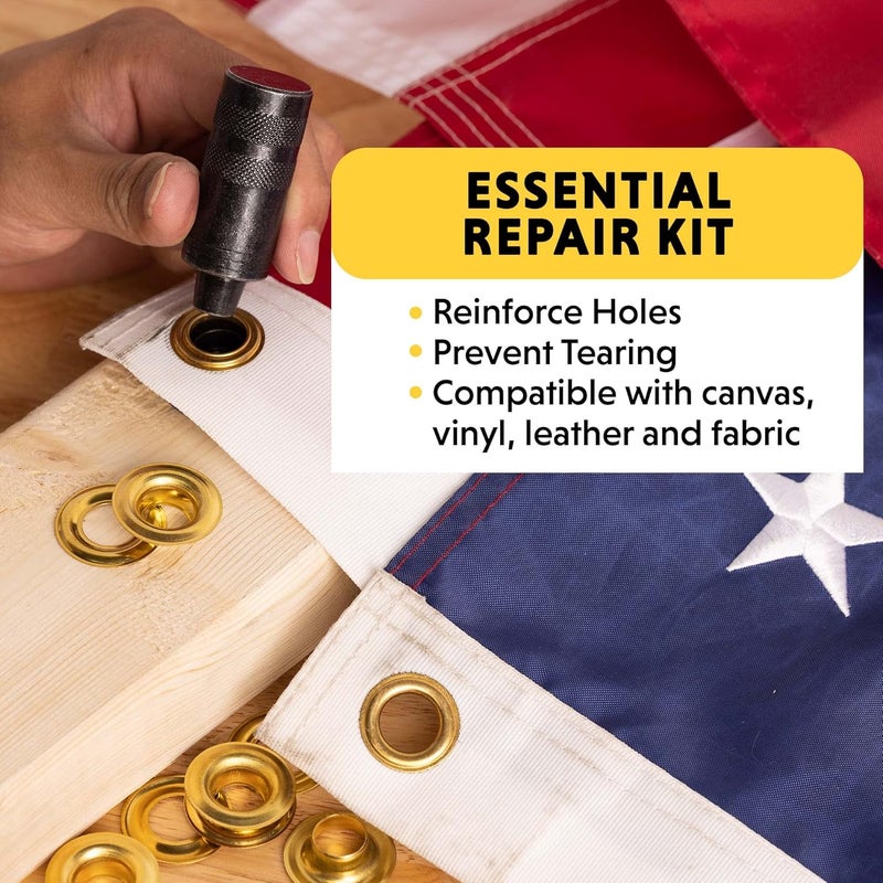 General Tools 1261-4 1/2-Inch Grommet Refill, 24 Sets - Image 5