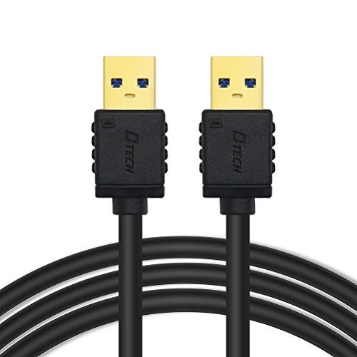 DTech 3 ft USB 3.0 Type A to A Cable Male to Male High Speed Data Cord in Black - Image 4