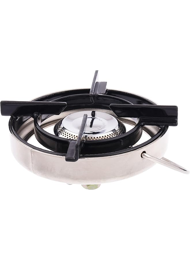 Generic Indian camping gas stove Stove Burner Head Silver Small - Image 2