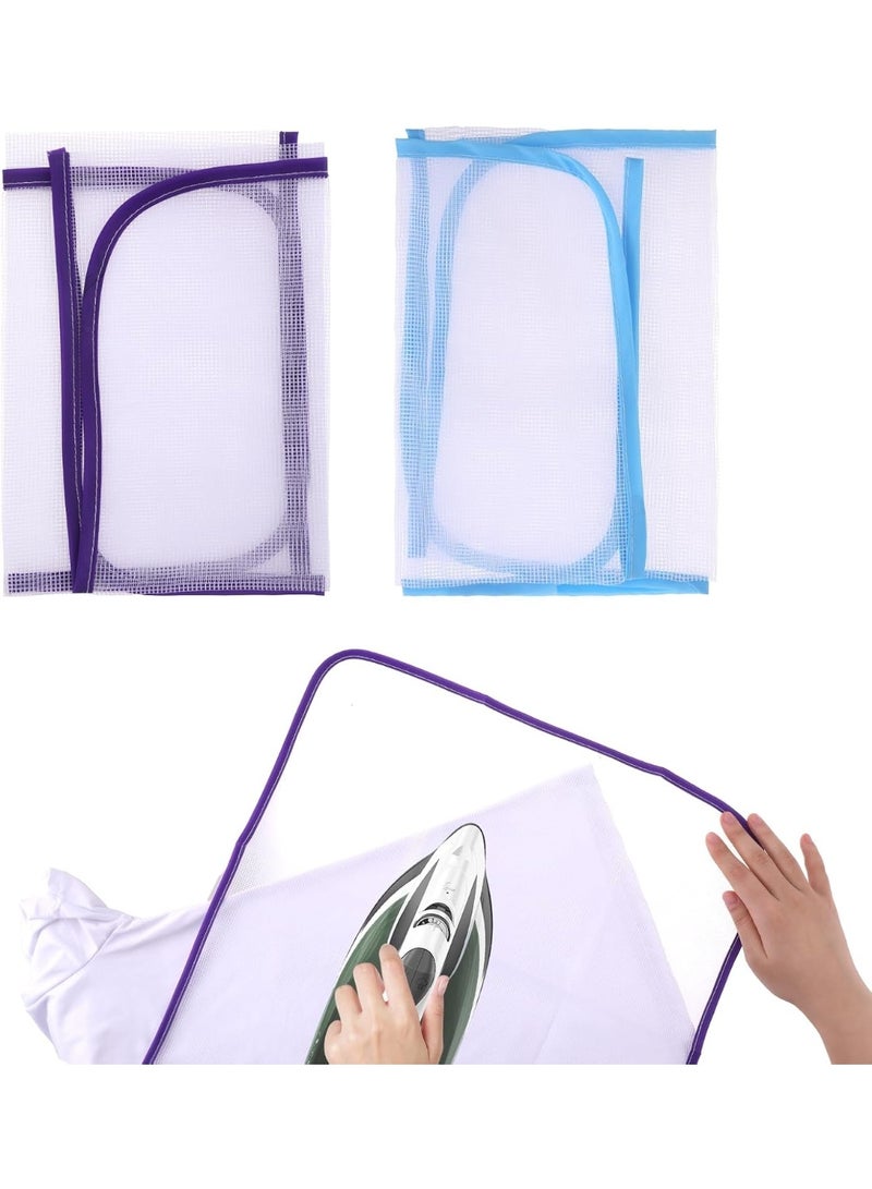 Heat Resistant Ironing Mat 40x60cm – Protective Mesh Ironing Cloth Pad for Garment Protection, Transparent Pressing Cloth for Delicate Fabrics, Silk, Embroidery and Printed Clothes, Durable Ironing Guard for Home Use - Image 2