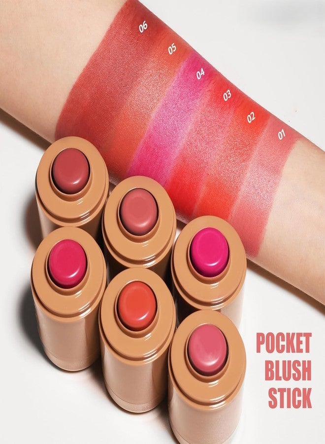 Futaba 3-in-1 Long Lasting Pocket Blush Stick - 02 Juice Box - Image 3